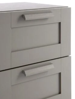 Everyday Taryn 2 Drawer Bedside Chest - Grey -Oleu Furniture Shop VJSD8 SQ6 0000000005 GREY SLd2
