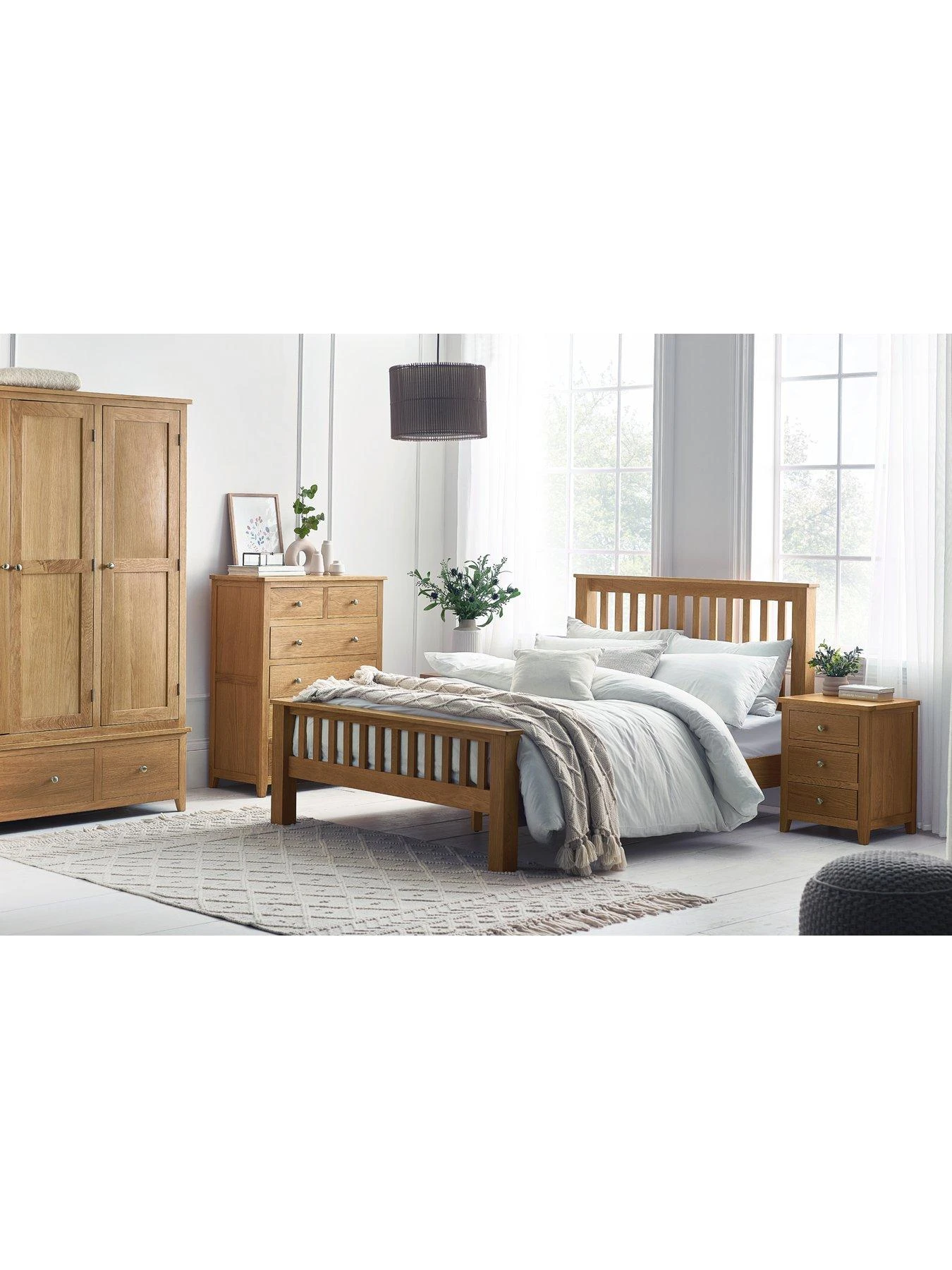 Julian Bowen Mallory High Footend King Size Bed Frame 4 Julian Bowen Mallory High Footend King Size Bed Frame - Image 2