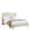 Julian Bowen Eden Boucle Bed 150cm -Oleu Furniture Shop VJXND SQ1 0000000168 IVORY SLa