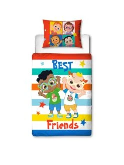 Cocomelon Coco Melon Friends Junior Duvet Set - Multi -Oleu Furniture Shop VK2CZ SQ2 0000000029 MULTI SLf