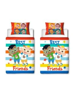 Cocomelon Coco Melon Friends Junior Duvet Set - Multi -Oleu Furniture Shop VK2CZ SQ6 0000000029 MULTI SLd3