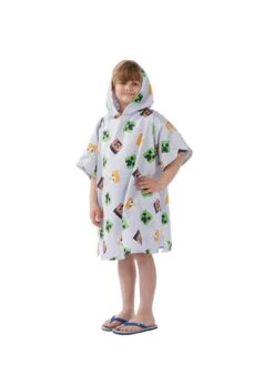 Minecraft Hooded Towel Medium -Oleu Furniture Shop VK2DD SQ5 0000000029 MULTI SLd2