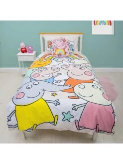 Peppa Pig Playful Single Duvet Set - Multi