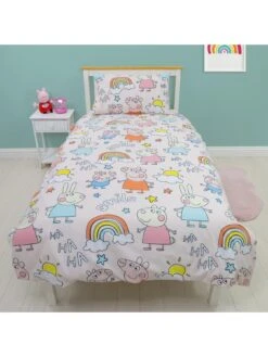 Peppa Pig Playful Single Duvet Set - Multi -Oleu Furniture Shop VK2DP SQ7 0000000029 MULTI RSr1