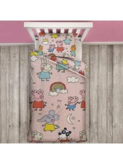 Peppa Pig Playful Single Duvet Cover Set - Multi