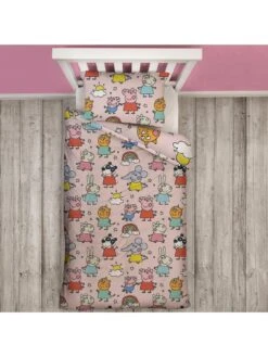 Peppa Pig Playful Single Duvet Cover Set - Multi -Oleu Furniture Shop VK2DQ SQ7 0000000029 MULTI RSr1