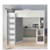 Very Home Miami Fresh High Sleeper With Mattress Options (Buy And SAVE!) - Grey 2 Very Home Miami Fresh High Sleeper With Mattress Options (Buy And SAVE!) - Grey -Oleu Furniture Shop VKCBQ SQ1 0000000005 GREY SLa