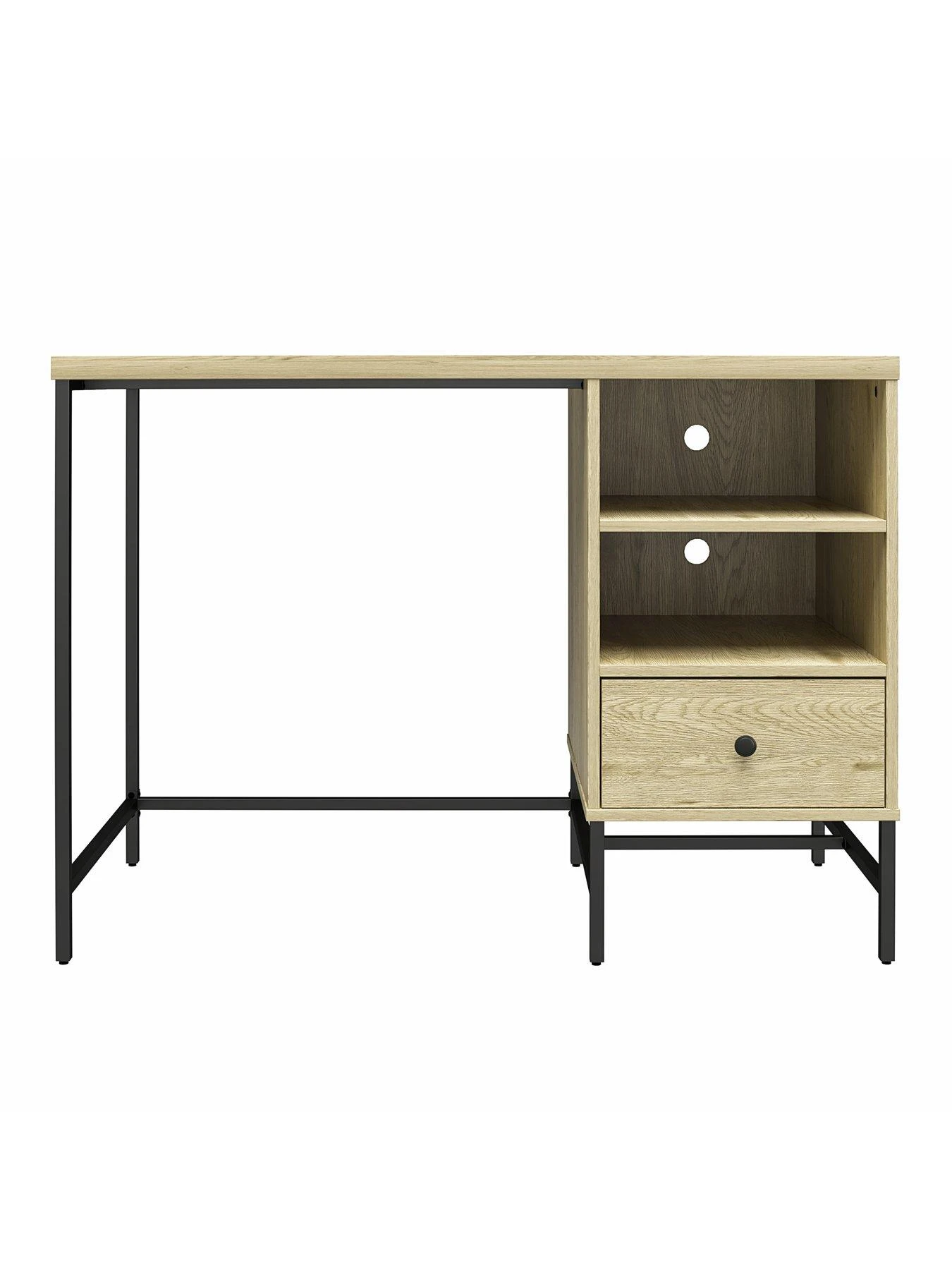Queer Eye Tamlin Desk - Oak 3 Queer Eye Tamlin Desk - Oak