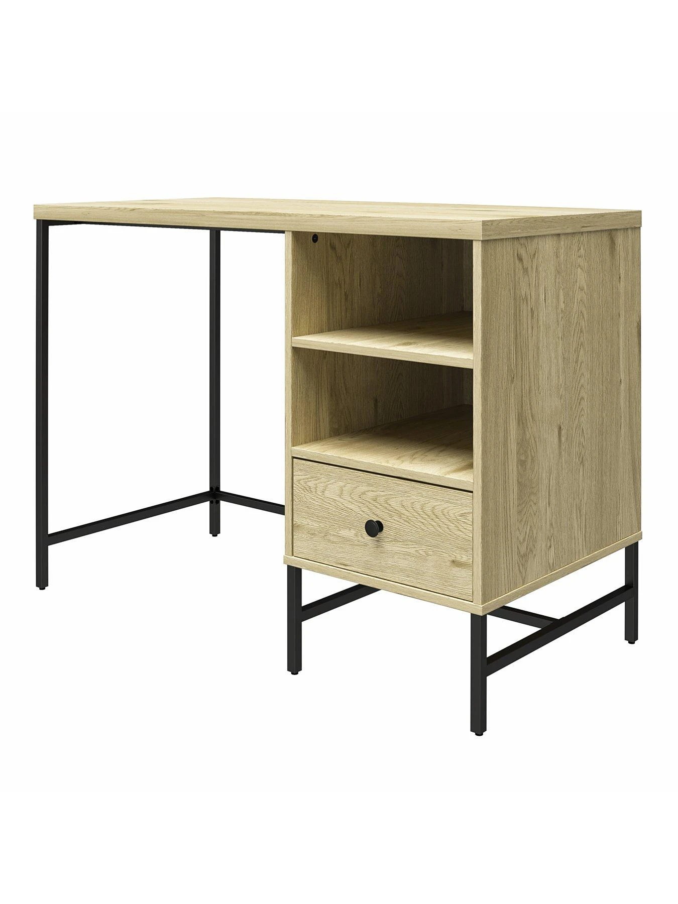 Queer Eye Tamlin Desk - Oak 6 Queer Eye Tamlin Desk - Oak - Image 4