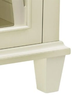 Ellington Double Glass Door Accent Cabinet - White -Oleu Furniture Shop VKEER SQ4 0000000013 WHITE SLd1
