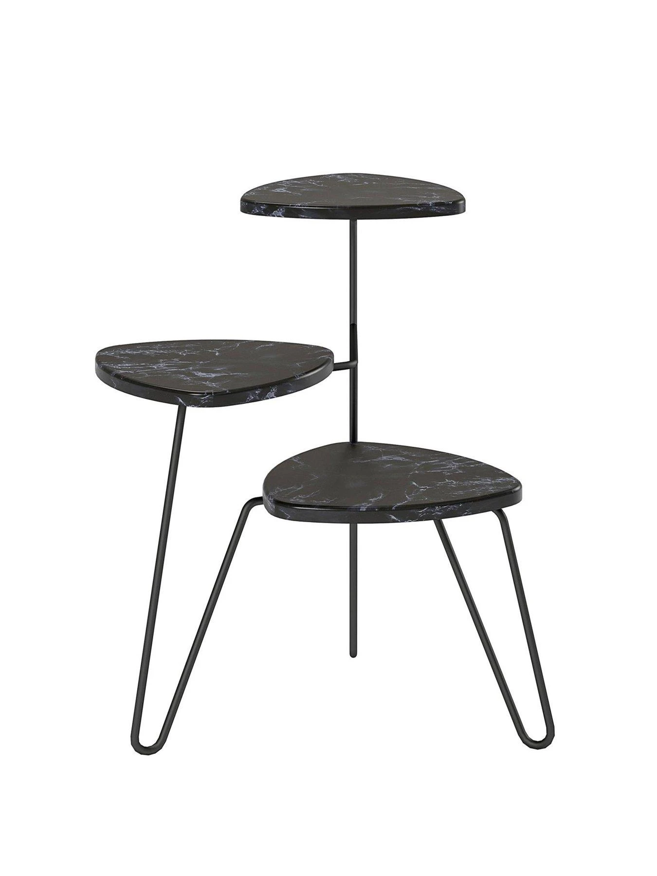 Novogratz Athena Plant Stand - Black 6 Novogratz Athena Plant Stand - Black - Image 4