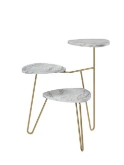 Novogratz Athena Plant Stand - White 10 Novogratz Athena Plant Stand - White -Oleu Furniture Shop VKEEW SQ3 0000000013 WHITE SLd