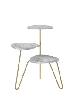 Novogratz Athena Plant Stand - White 13 Novogratz Athena Plant Stand - White -Oleu Furniture Shop VKEEW SQ6 0000000013 WHITE SLd3