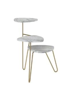 Novogratz Athena Plant Stand - White 14 Novogratz Athena Plant Stand - White -Oleu Furniture Shop VKEEW SQ7 0000000013 WHITE RSr1
