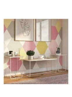 Queer Eye Dante Coffee Table and 2 End Tables Set - Natural 10 Queer Eye Dante Coffee Table and 2 End Tables Set - Natural -Oleu Furniture Shop VKEFP SQ2 0000000003 NATURAL SLf