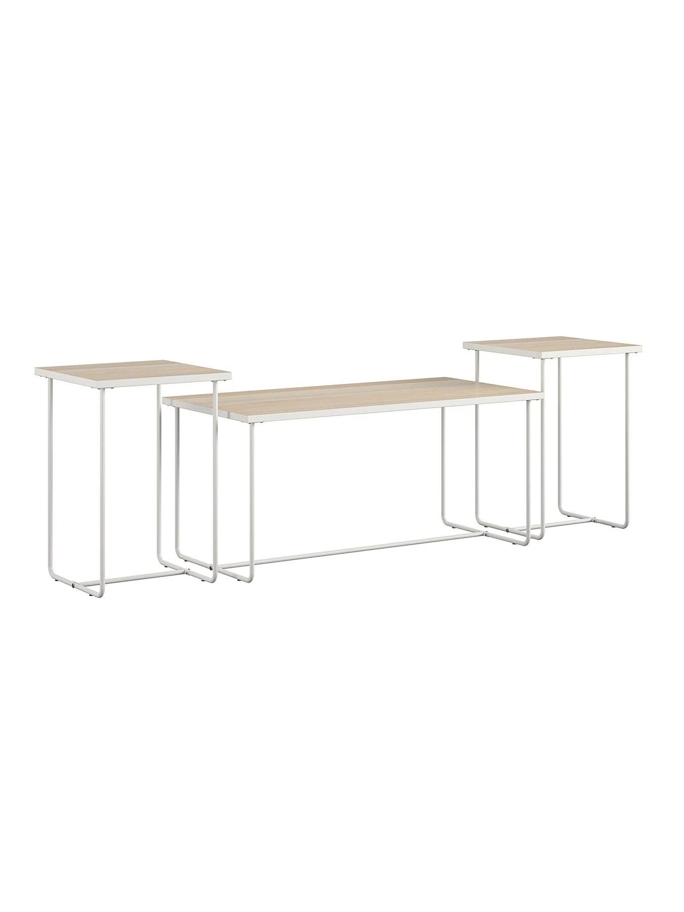 Queer Eye Dante Coffee Table and 2 End Tables Set - Natural 7 Queer Eye Dante Coffee Table and 2 End Tables Set - Natural - Image 5