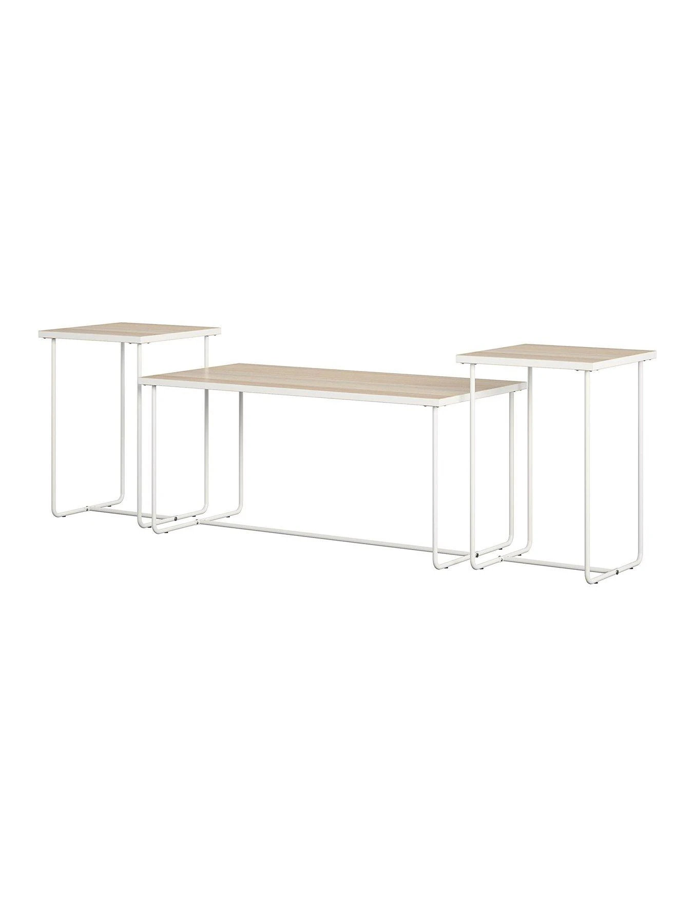 Queer Eye Dante Coffee Table and 2 End Tables Set - Natural 8 Queer Eye Dante Coffee Table and 2 End Tables Set - Natural - Image 6