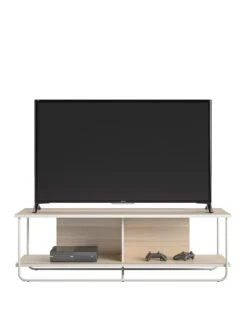 Queer Eye Dante TV Stand - Fits Up To 70 Inch TV -Oleu Furniture Shop VKEFS SQ3 0000000003 NATURAL SLa