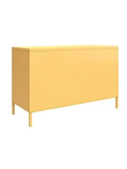 Novogratz Cache 2 Door Metal Locker Accent Cabinet - Yellow 13 Novogratz Cache 2 Door Metal Locker Accent Cabinet - Yellow -Oleu Furniture Shop VKEGU SQ5 0000000076 YELLOW SLd1