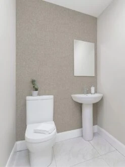 ARTHOUSE Country Plain Taupe Wallpaper -Oleu Furniture Shop VKEIM SQ5 0000000179 TAUPE SLd2