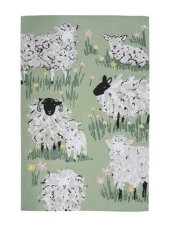 Ulster Weavers Set Of 2 Cotton Tea Towels – Woolly Sheep -Oleu Furniture Shop VKLGZ SQ2 0000000099 N A SLd