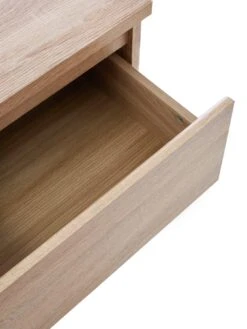 Everyday Lisson 2 Drawer Bedside - Oak - FSC® Certified -Oleu Furniture Shop VKM2Z SQ4 0000000006 OAK SLd