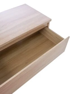 Everyday Lisson 3 Drawer Chest - Oak - FSC® Certified -Oleu Furniture Shop VKM30 SQ4 0000000006 OAK SLd