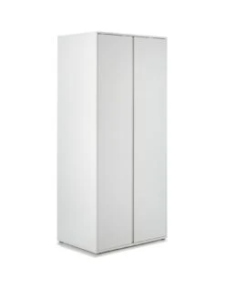 Everyday Lisson 2 Door Wardrobe - White - FSC® Certified -Oleu Furniture Shop VKM64 SQ3 0000000013 WHITE SLa