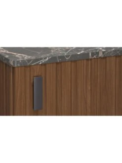 One Call Mabel Ready Assembled Compact Sideboard -Oleu Furniture Shop VKT52 SQ5 0000000007 WALNUT SLd1