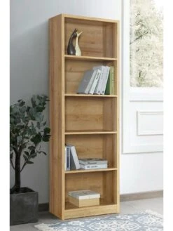 Everyday Metro Tall Wide Bookcase - Oak- FSC® Certified