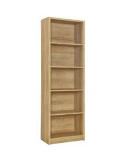 Everyday Metro Tall Wide Bookcase - Oak- FSC® Certified 10 Everyday Metro Tall Wide Bookcase - Oak- FSC® Certified -Oleu Furniture Shop VKYN9 SQ3 0000000006 OAK SLa