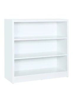 Everyday Metro Small Wide Bookcase - White - FSC® Certified 10 Everyday Metro Small Wide Bookcase - White - FSC® Certified -Oleu Furniture Shop VKYNB SQ3 0000000013 WHITE SLa