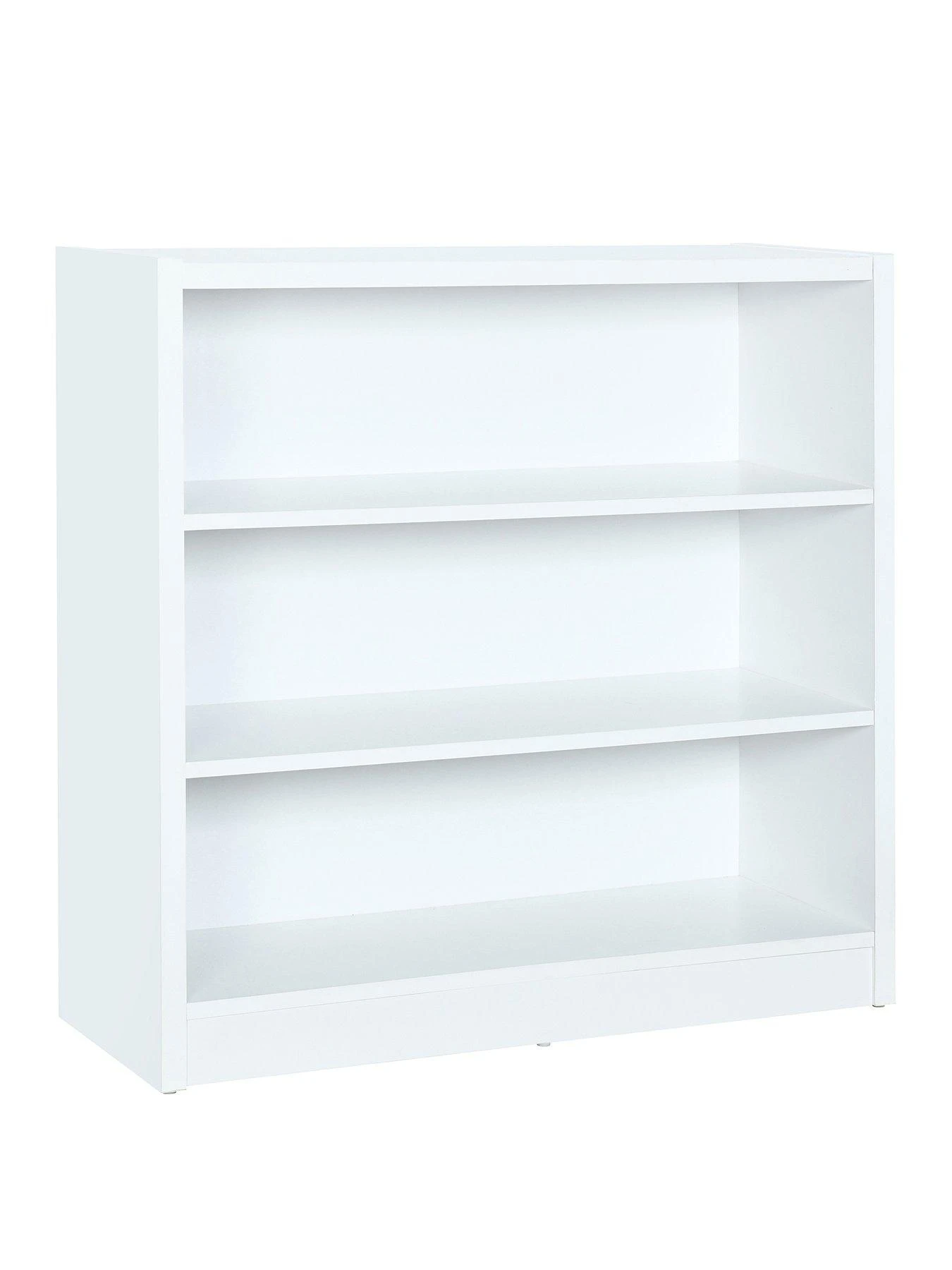 Everyday Metro Small Wide Bookcase - White - FSC® Certified 5 Everyday Metro Small Wide Bookcase - White - FSC® Certified - Image 3