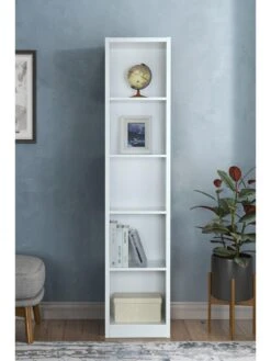 Everyday Metro Tall Bookcase - White - FSC® Certified