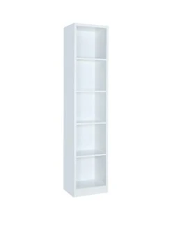 Everyday Metro Tall Bookcase - White - FSC® Certified -Oleu Furniture Shop VKYNE SQ3 0000000013 WHITE SLa