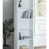 Everyday Metro Tall Wide Bookcase - White - FSC® Certified -Oleu Furniture Shop VKYNF SQ1 0000000013 WHITE RSr
