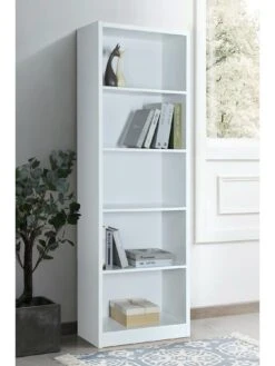 Everyday Metro Tall Wide Bookcase - White - FSC® Certified