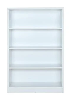 Everyday New Metro 3 Piece Storage Bookcase Package - White - FSC® Certified -Oleu Furniture Shop VKYNG SQ6 0000000013 WHITE SLd2