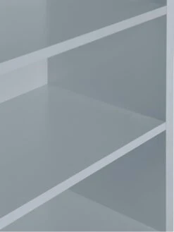Everyday Metro Small Wide Bookcase - Grey - FSC® Certified -Oleu Furniture Shop VKYNH SQ5 0000000005 GREY SLd1