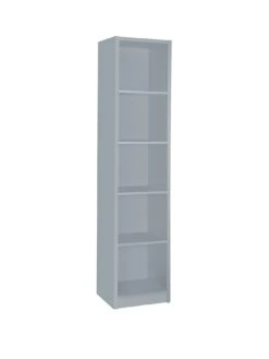 Everyday Metro Tall Bookcase - Grey - FSC® Certified 10 Everyday Metro Tall Bookcase - Grey - FSC® Certified -Oleu Furniture Shop VKYNJ SQ3 0000000005 GREY SLa