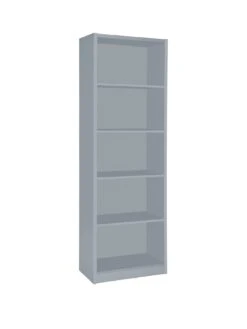 Everyday Metro Tall Wide Bookcase - Grey - FSC® Certified 10 Everyday Metro Tall Wide Bookcase - Grey - FSC® Certified -Oleu Furniture Shop VKYNK SQ3 0000000005 GREY SLa