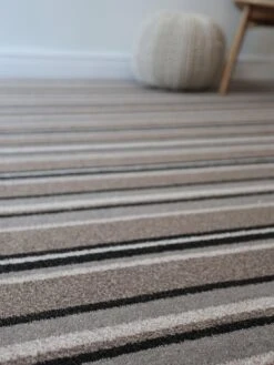 Marine Stripe 10 Mm Carpet In Natural