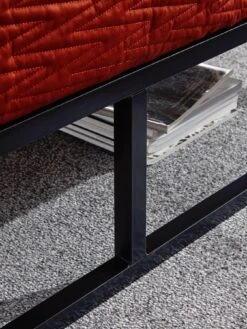 GFW Platform Small Double Bed Frame - Black -Oleu Furniture Shop VL26M SQ6 0000000004 BLACK SLd2