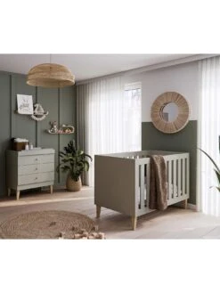 Venicci Saluzzo 2 Piece Furniture Set - Warm Grey