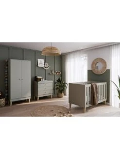 Venicci Saluzzo 3 Piece Furniture Set - Warm Grey