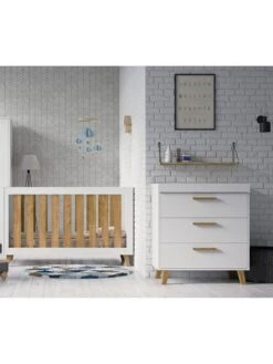 Little Acorns Siriana 2 Piece Furniture Set - White