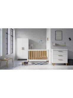 Little Acorns Siriani Scandi 3 Piece Furniture Roomset - White