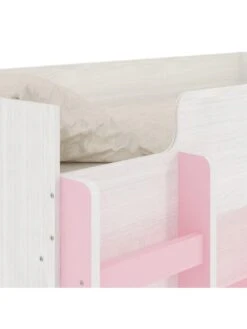Very Home Miami Fresh High Sleeper Bed With Desk, Wardrobe, Shelves And Mattress Options (Buy And SAVE!) - Pink 15 Very Home Miami Fresh High Sleeper Bed With Desk, Wardrobe, Shelves And Mattress Options (Buy And SAVE!) - Pink -Oleu Furniture Shop VLBX1 SQ7 0000000063 PINK DGy
