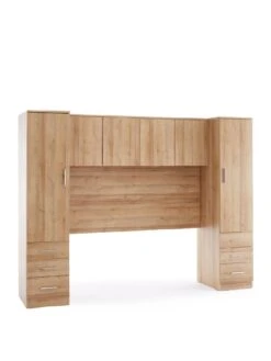 Panama Overbed Wardrobe - FSC® Certified -Oleu Furniture Shop VLFDE SQ3 0000000006 OAK SLa