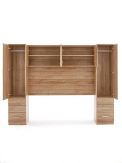 Panama Overbed Wardrobe - FSC® Certified -Oleu Furniture Shop VLFDE SQ4 0000000006 OAK SLd